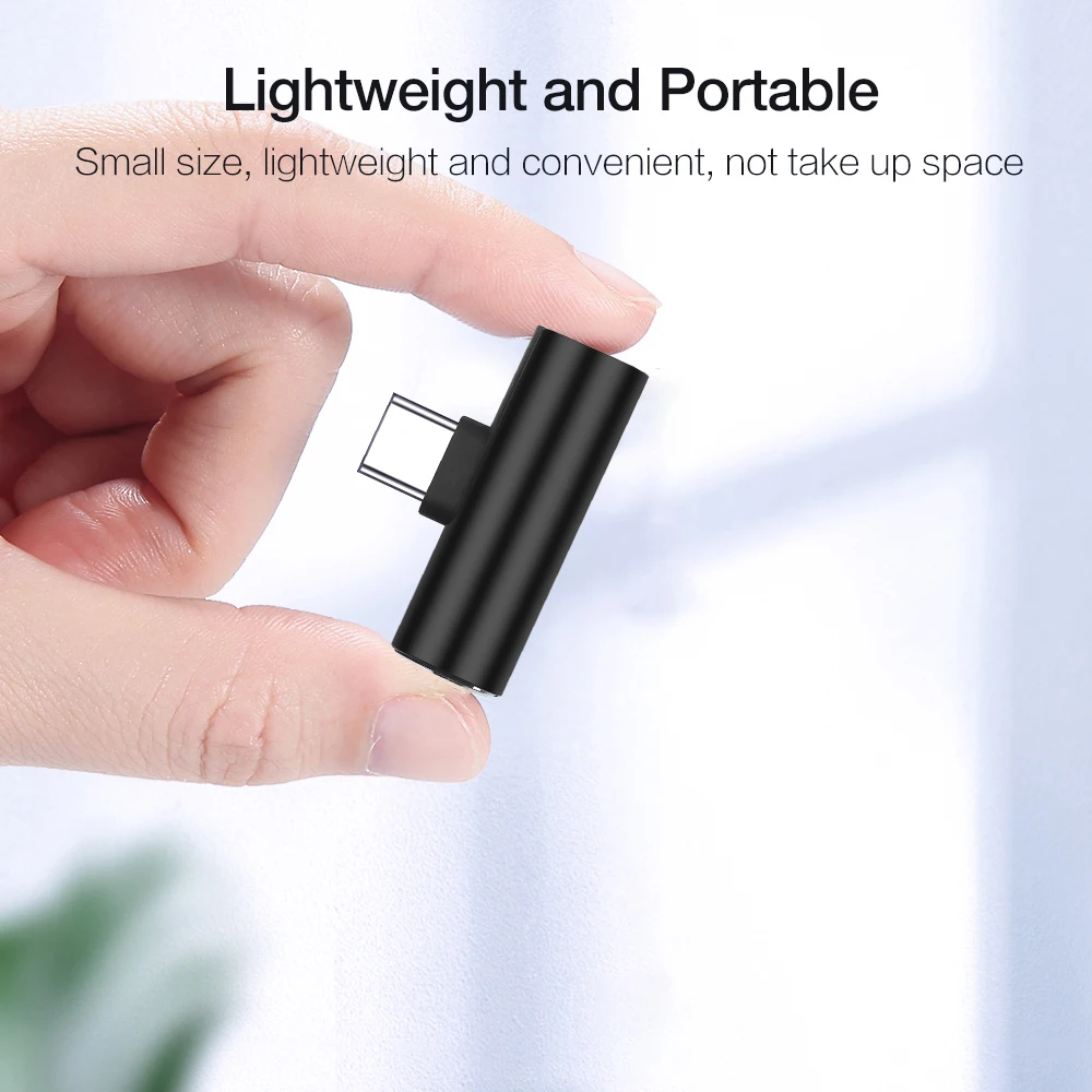 Адаптер USB 2 в 1 двойной тип C для наушников|Переходники и адаптеры| |