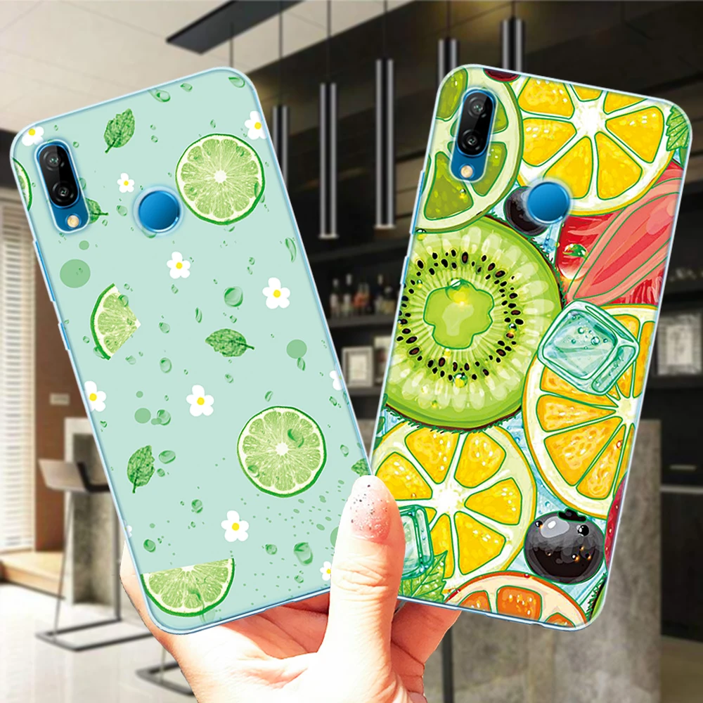 Силиконовый чехол из тпу для Huawei P40 Lite E P20 P30 Pro P8 P10 Y9 2019 | Мобильные телефоны и
