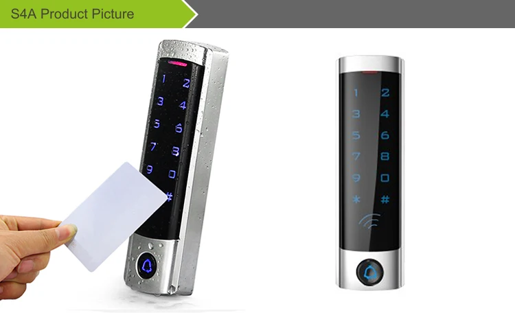 Сенсорный rfid Бесконтактный Доступ контроллер 125 кГц с клавиатурой T3