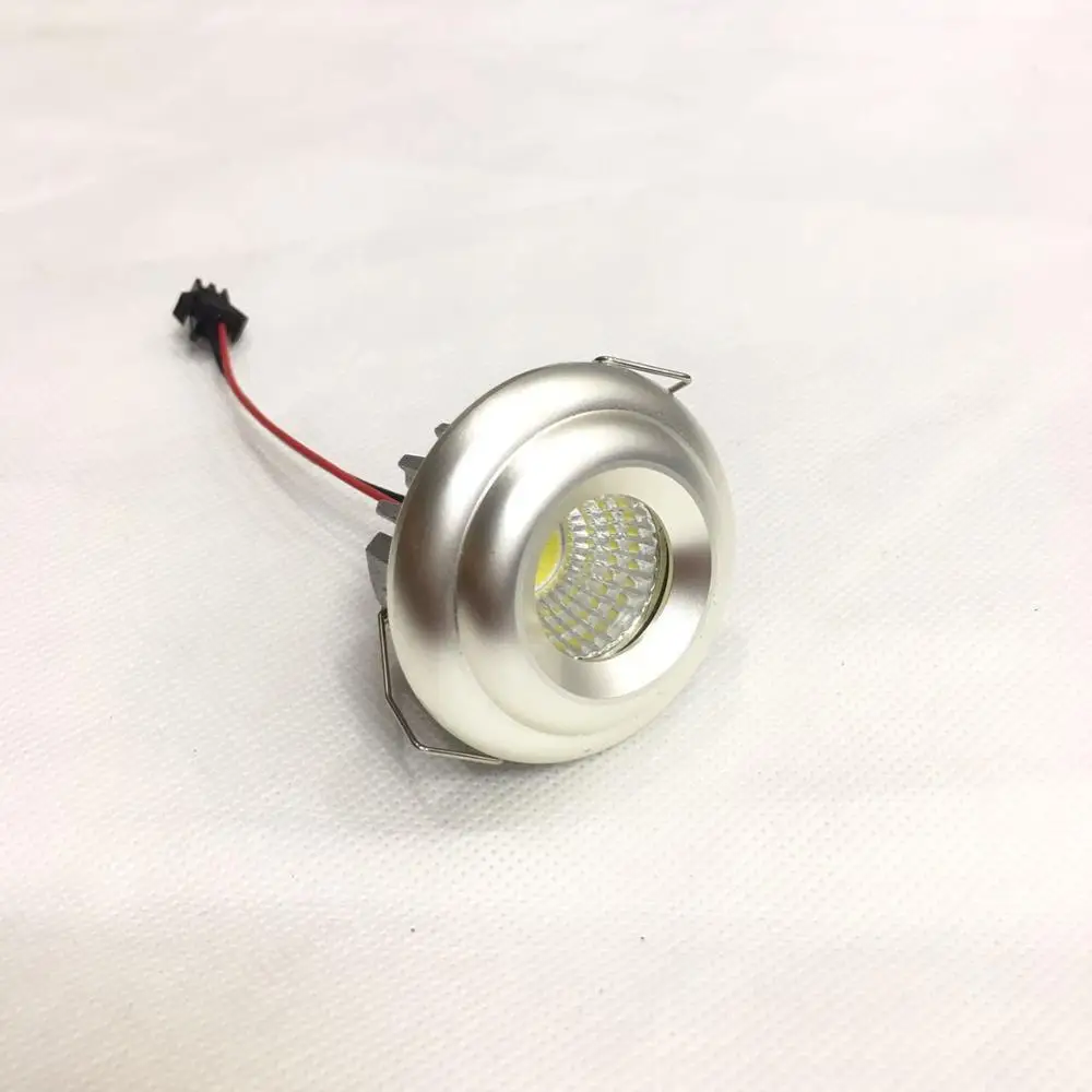 10 единиц 3 W светодиодный мини Einbauleuchte круглым verstellbarer черно-белую пятно Deckenlampe 220 V светодиодный-Schrankleuchte