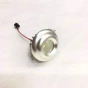 

10 Stück 3 W LED Mini Einbauleuchte Rund verstellbarer balck Spot Deckenlampe 220 V LED-Schrankleuchte
