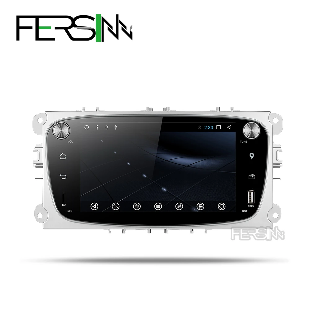 Best Android 9.0 2din Car DVD Octa core for Ford Mondeo C-max focus galaxy S-max car dvd gps radio video player in dash dvd 1024*600 1