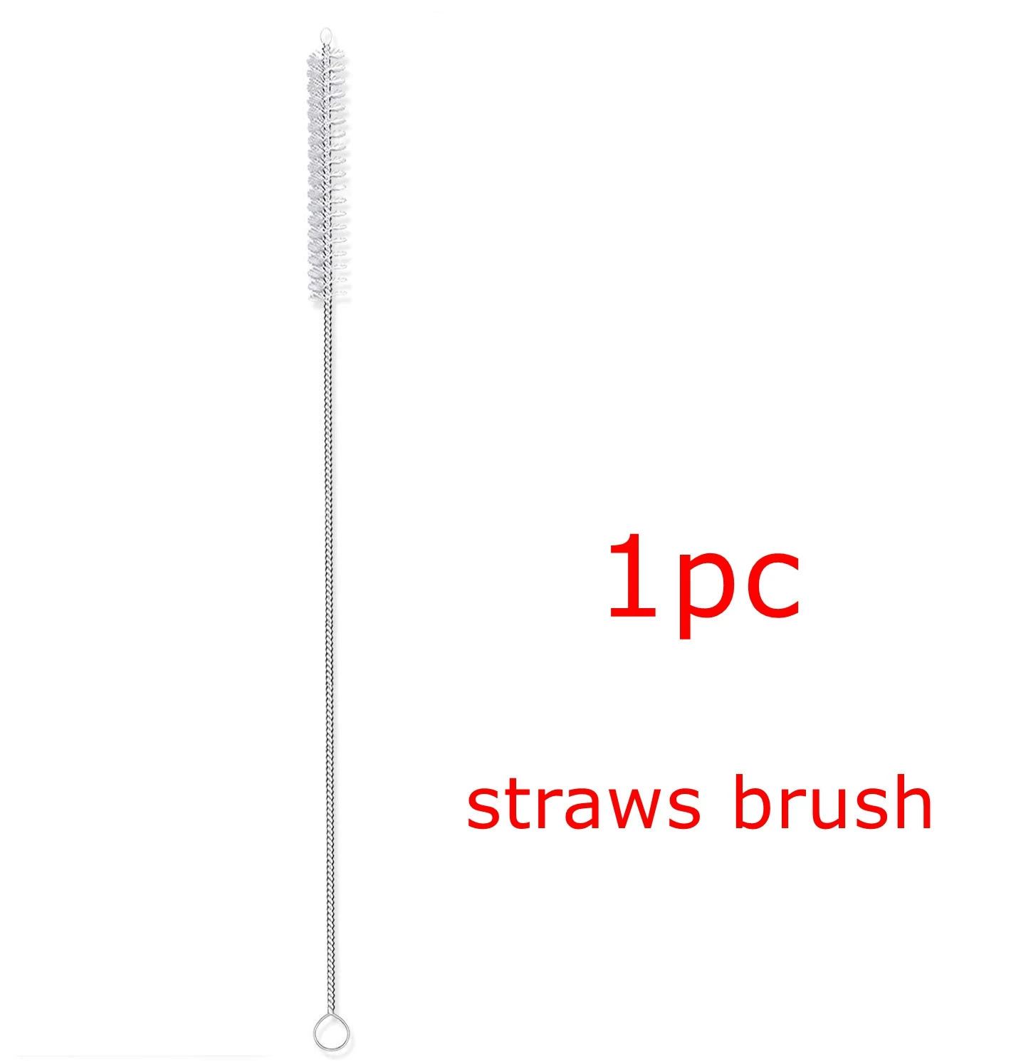straw brush Стеклянная соломинки многократного использования питьевая стеклянная трубка экологически чистая с чистящей щеткой для бара холодных напитков события партия поддерживает поставки - Цвет: straw brush