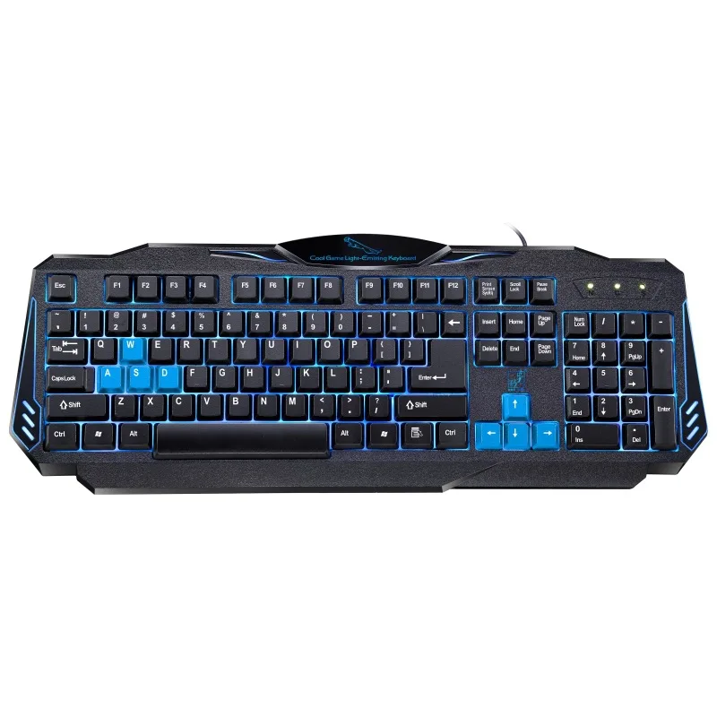 

ZHUIGUANGBAO Cable Game Illuminant Keyboard Internet Bar Computer Peripherals Mouse And Keyboard Shenzhen Factory Direct Selling