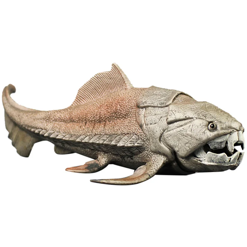 20 см динозавры модель игрушки Dunkleosteus динозавр Рыба украшения фигурки модель игрушки для детей Коллекция Brinquedos