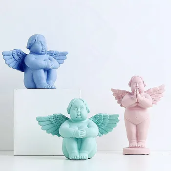 

Little Angel Figures Statue Ceramics Art&craft European Style Home Furnishing Articles Purely Manual, Art, Crafts Living L2795