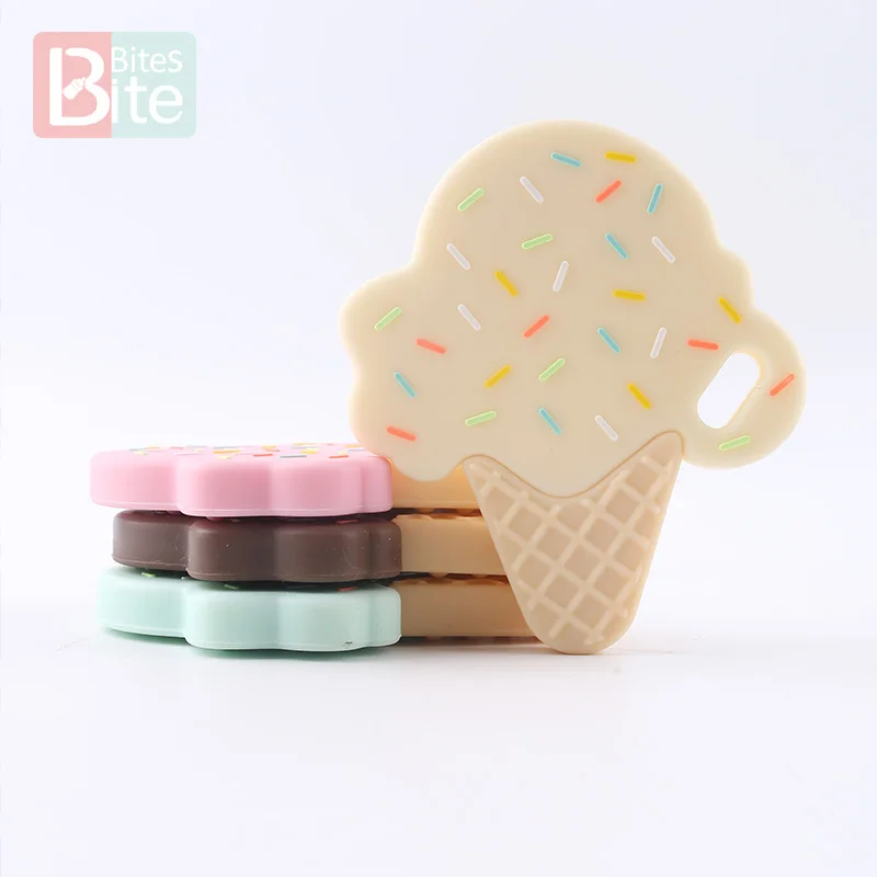 1 шт. детский Прорезыватель для зубов силиконовая цепочка прорезывания кулон из