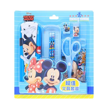

Disney eight-piece suit student stationery Mickey Minnie School Supplies Holiday Gifts Boy girl gift