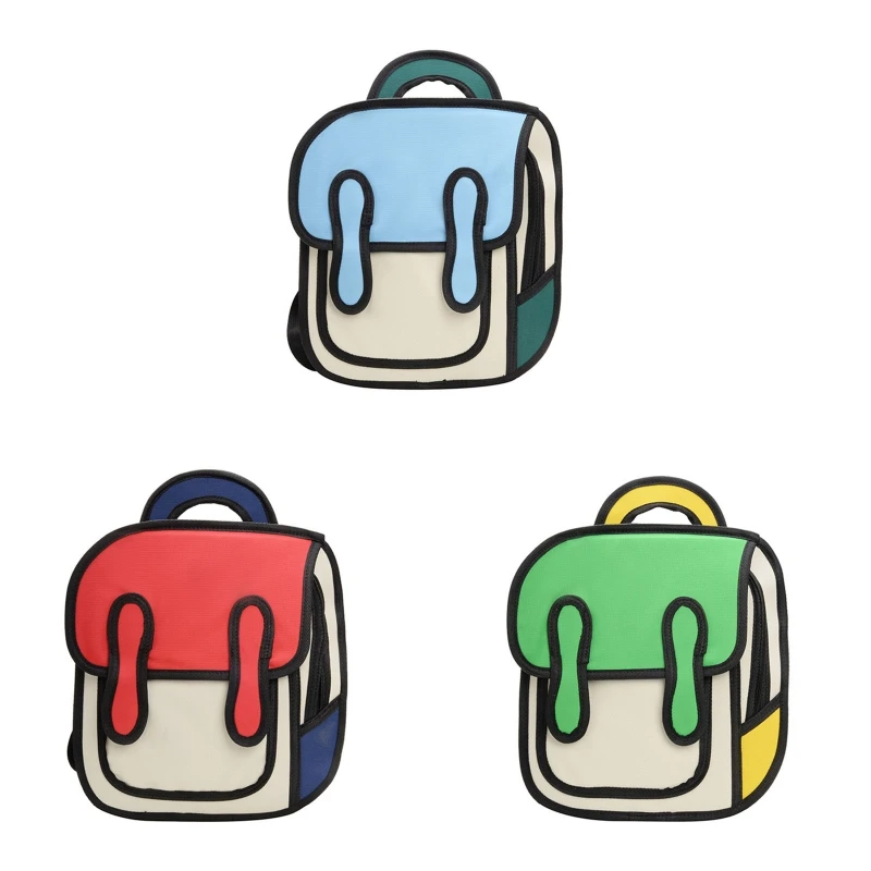 Premium Vector | Backpack dotted line draw practice cartoon doodle kawaii  anime coloring page cute illustration