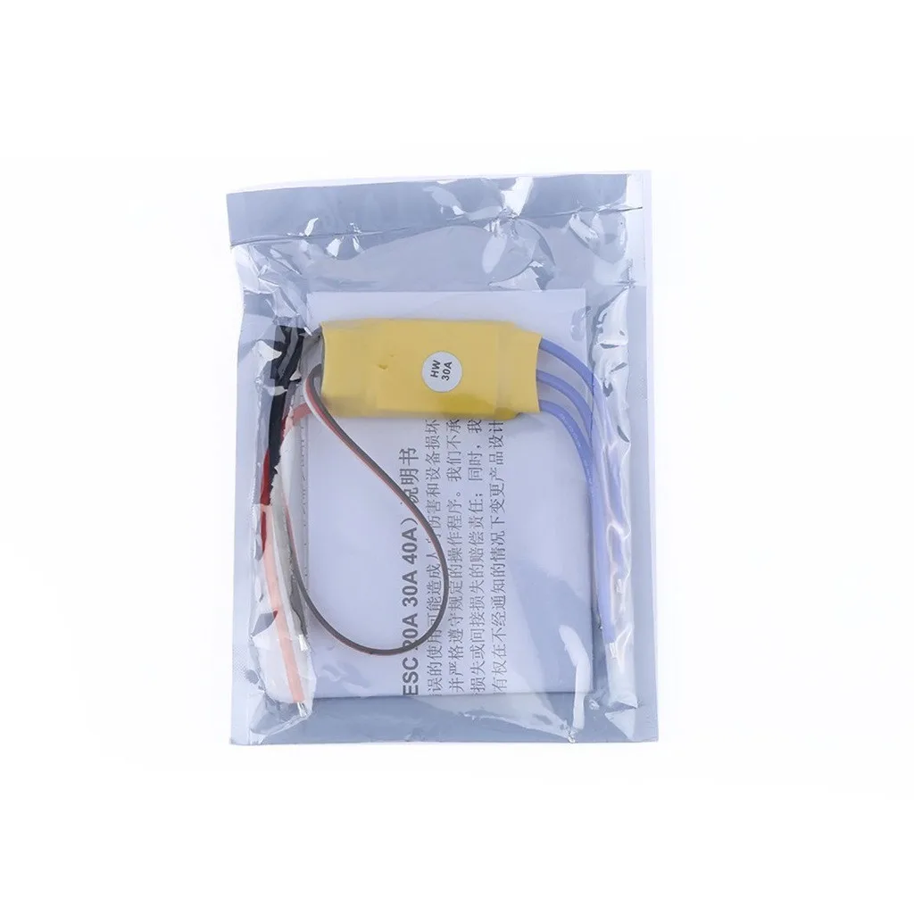 30a бесщеточный мотор регулятор скорости Rc Bec Esc T-rex 450 V2 Вертолет Лодка Дрон Аксессуары Для DJI