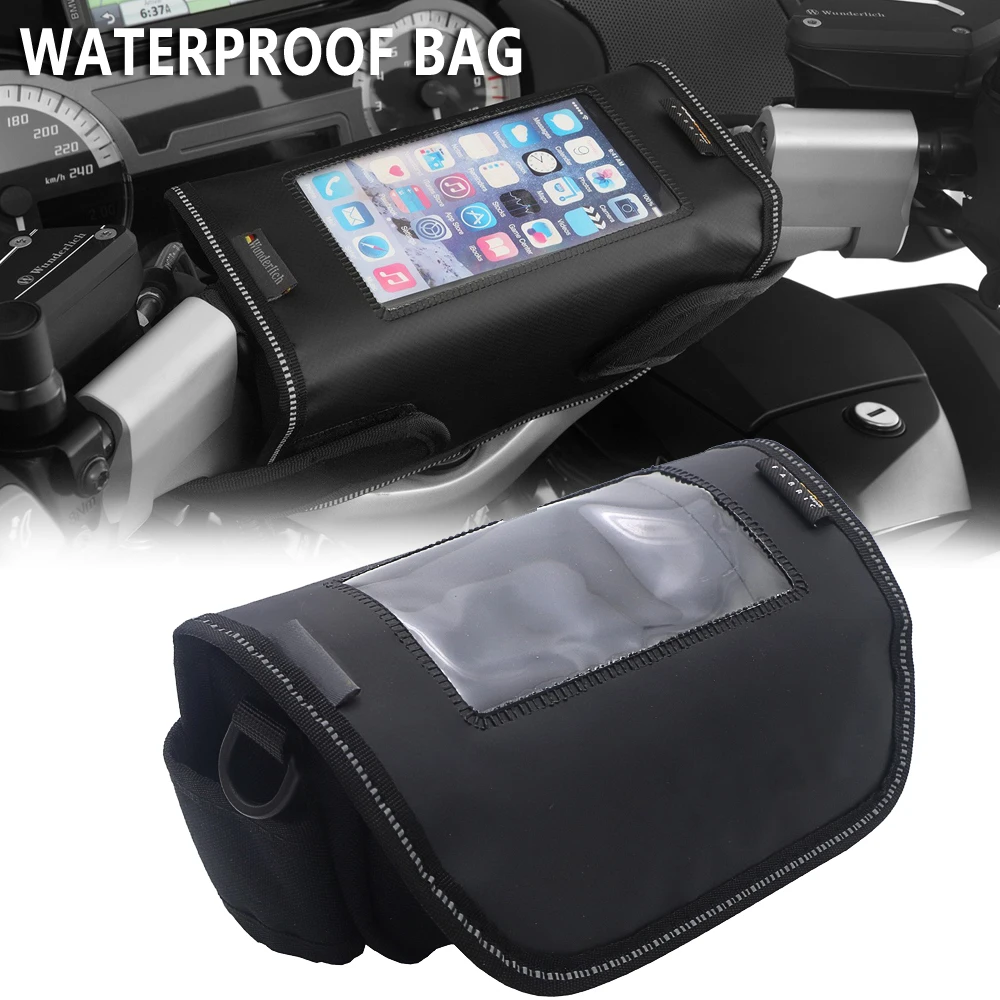 

R1200 RT LC Motorcycle handlebar bag Phone holder Storage package For BMW R1200RT LC R1250RT Waterproof bag R 1200 RT R 1250 RT
