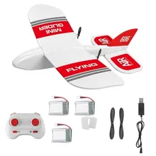 Planeur en mousse radiocommandé RC 2,4 GHz pour enfant, avion, jouet, 15 minutes de vol, KF606, cadeaux pour enfants,