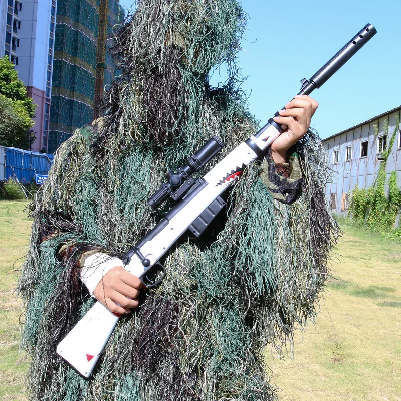 

Le Hui 98K Water Gun Jedi Model Survival Sniper Rifle, Barrett-Emission 8 Eight Times Mirror Manual Toy Gun