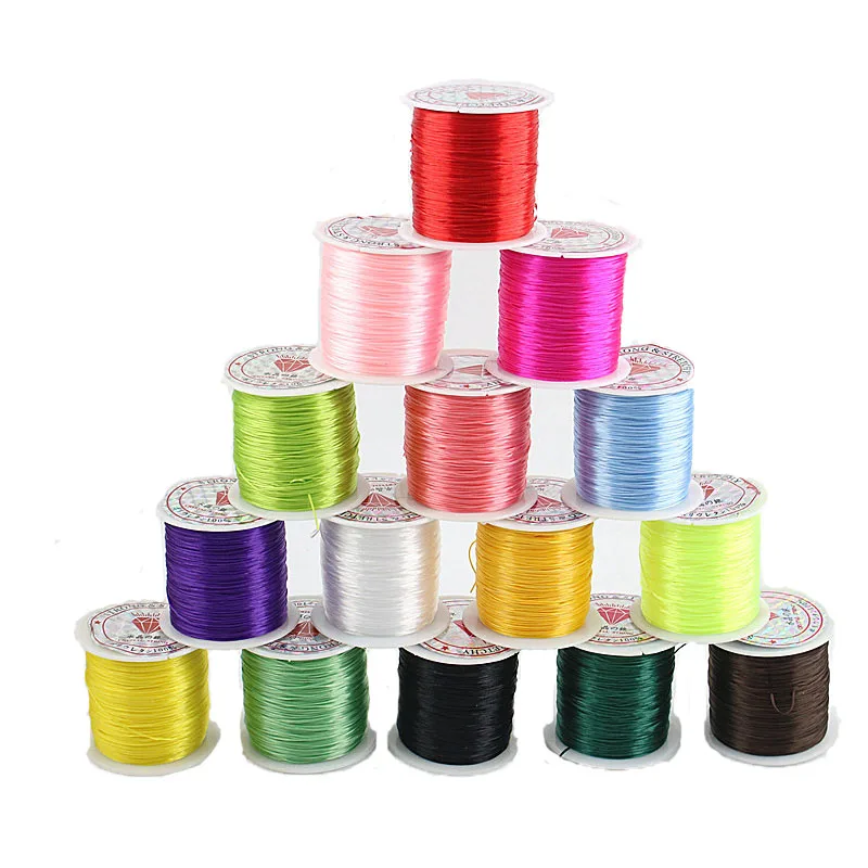 

60M color elastic line elastic crystal line making jewelry beaded bracelet fishing line rope