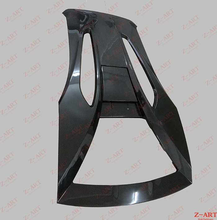 Z-ART для mlaren 540 570S крышка двигателя из настоящего углеродного волокна капот двигателя из углеродного волокна для mlaren 540 570 карбоновая капот двигателя