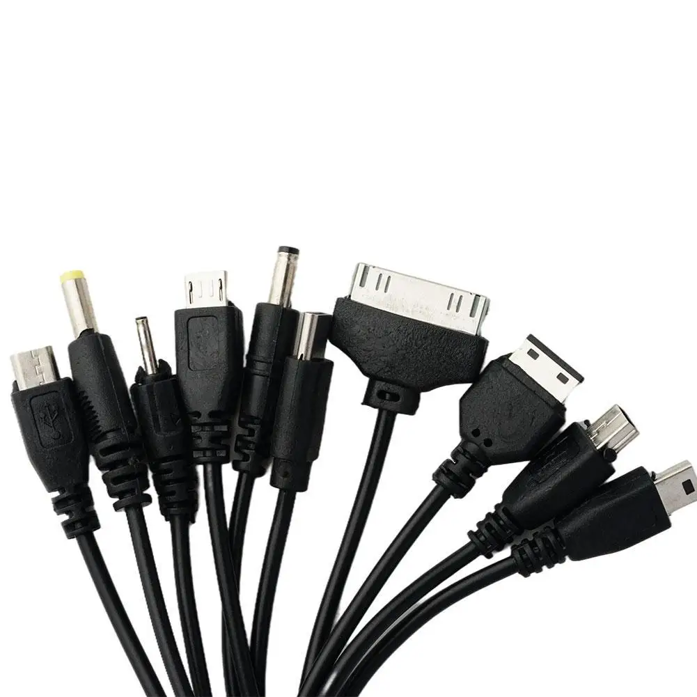 10 in 1 Universal Portable Lightweight Multi Functions Charging Charge with Brands Phones USB Cable Most Compatible J8V1