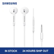 Проводная гарнитура samsung EG920, Поддержка Android IOS, 3,5 мм, вставной разъем, динамик, микрофон, наушники для Xiaomi huawei