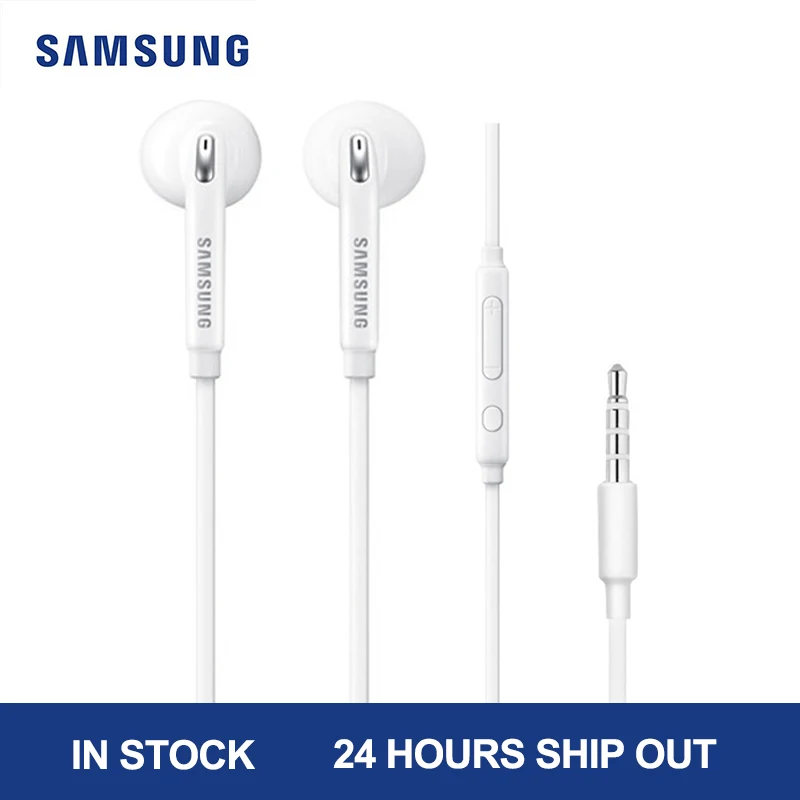 

Samsung Wired Headset EG920 Support Android IOS with 3.5mm In-Ear Plug Speaker Microphone Earphone for Xiaomi Huawei