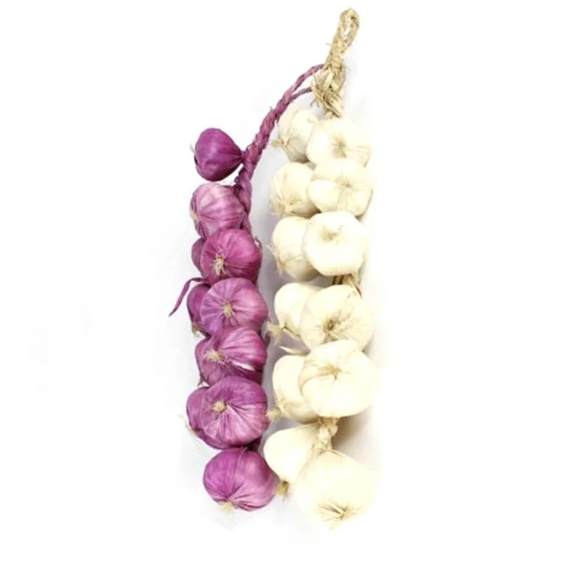 

Artificial Fake Food House Kitchen Party Office Decor String Garlic Faux Onion Artificial Foods Vegetables
