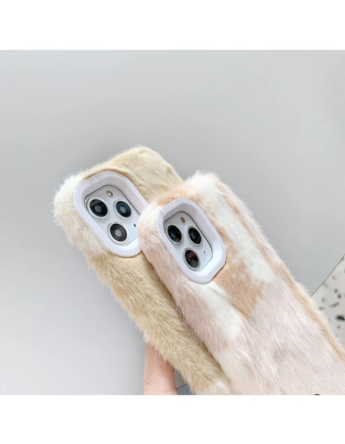 GlamPhone чехол прошитый плюшевый чехол для телефона для iPhone11Pro/Max X XS Max XR Мягкий силиконовый чехол для iPhone11 7 8 6 6s Plus чехол