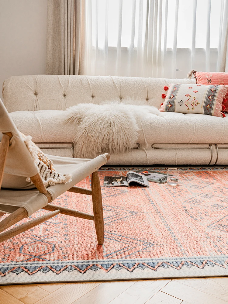 Mother Pink Chenille Rug