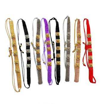 

Rttooas MIYUKI Bracelets Women Fashion Rivet Cuff Bracelet Female Jewelry Friendship Gifts Handmade Loom Beaded 2020 New Arrival