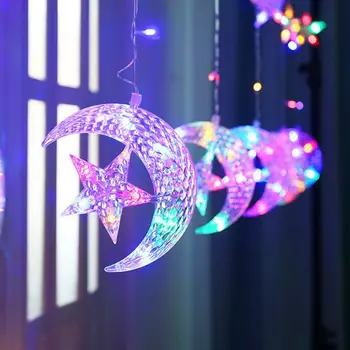 

LED Fairy String Lights Indoor Decorative Lamps Star Moon-shaped LED String Light