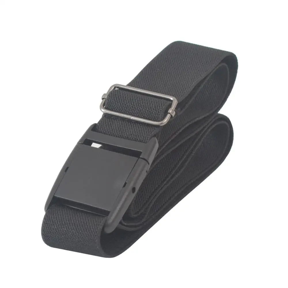 

Women Invisible Belt Elastic Adjustable Belt for Jeans Men's Automatic Buckle Belt Canvas Elastic Waist Belt Waistband