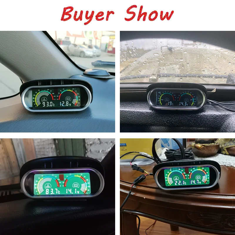2 in 1 LCD ڵ Ʈ   µ , 10mm  а    12V 24V ׼