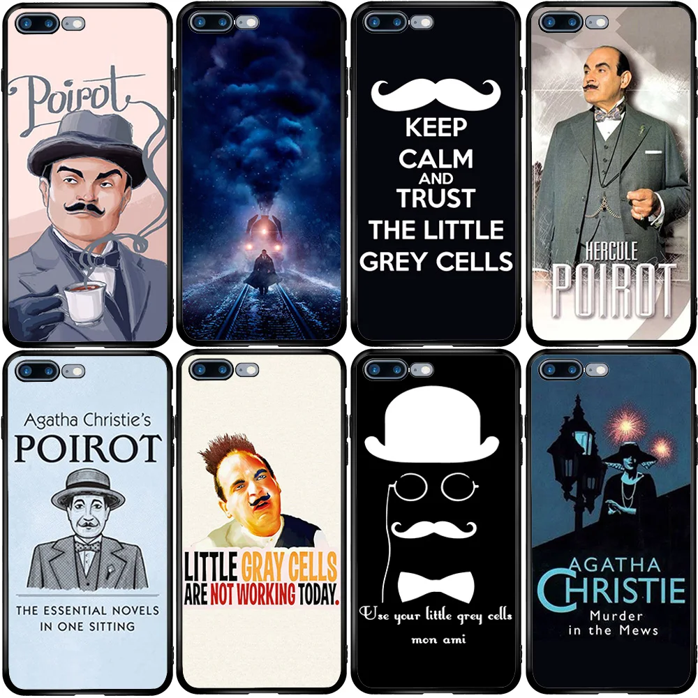 Чехол для Samsung Note 8 9 10 S6 S7 S8 S9 S10E S11 S20 Ultra Lite Plus Edge Pro Agatha Christie's Poirot | Мобильные