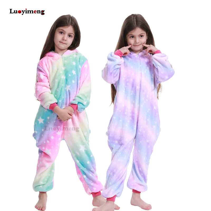 Animal Kigurumi Pajamas For Children Unicorn Pyjamas Kids Onesie Baby Sleepwear Boys Girls Blanket Sleepers Winter Panda Costume Animal Kigurumi Pajamas For Children Unicorn Pyjamas Kids Onesie Baby Sleepwear Boys Girls Blanket Sleepers Winter Panda Costume