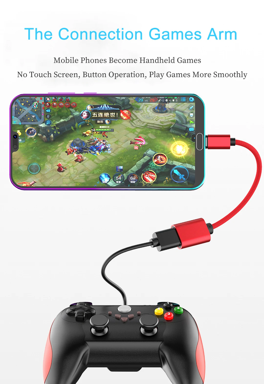 Кабель-адаптер с разъемом type-C-USB A OTG, USB C, OTG конвертер для Xiaomi Redmi, samsung, мобильного телефона, камеры, принтера, разъем для передачи данных