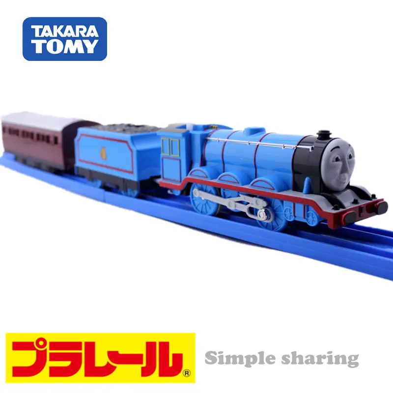 Такара Tomy Pla Rail Plarail поезд и друзья OT-05 говорящий Гордон Япония железнодорожный поезд моторизованный Электрический локомотив модель игрушки