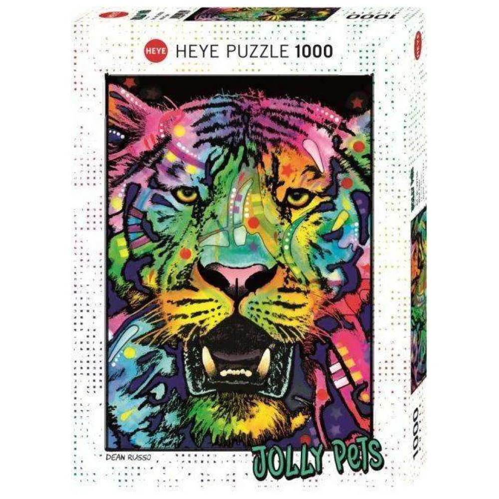 Пазл Не шутите с тигром Heye 1000 деталей