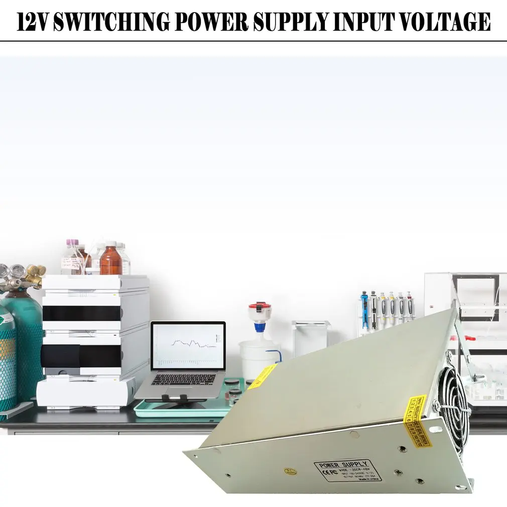 12V 1000W импульсный источник Питание освещения Трансформатор переменного тока выключатель питания постоянного тока адаптер для камеры видеонаблюдения
