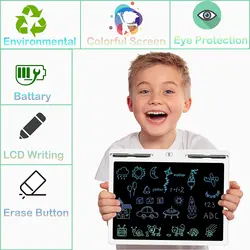 16 polegada lcd tablet crianças placa de desenho dooling brinquedos de escrita embutido ímã útil produto do bebê para o presente dos miúdos