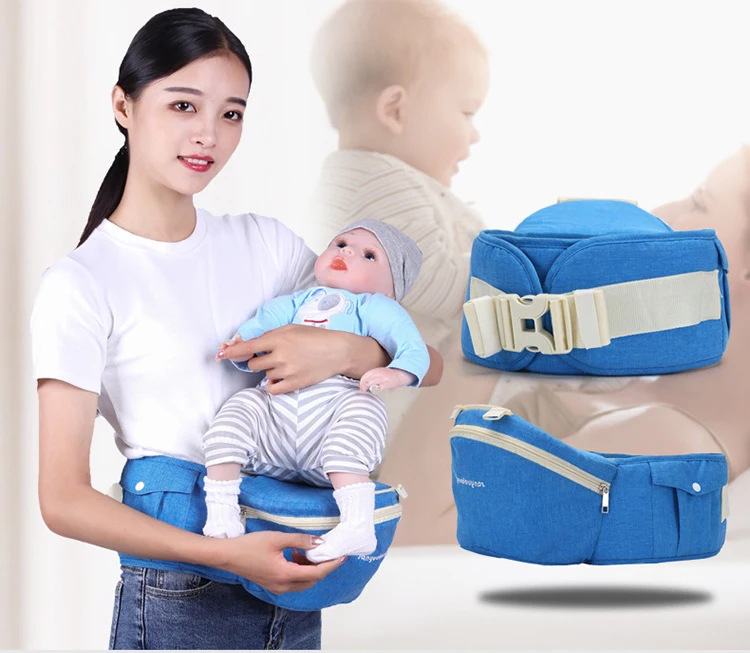 Ergonomic Baby Carrier Comfortable Breathable Sling Backpack Newborn Child Waist hipsit Pouch Wrap Kangaroo Carrying holder