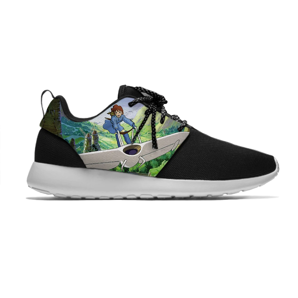 Wind8 Аниме Nausicaa of Valley of Wind Горячая Милые Vogue спортивные кроссовки для детей мультфильм дышащие легкие кроссовки для детей - Цвет: Wind8