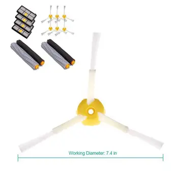 

14PCS Accessories for iRobot Roomba 880 860 870 871 980 990 Replenishment Parts Spare Brushes Kit