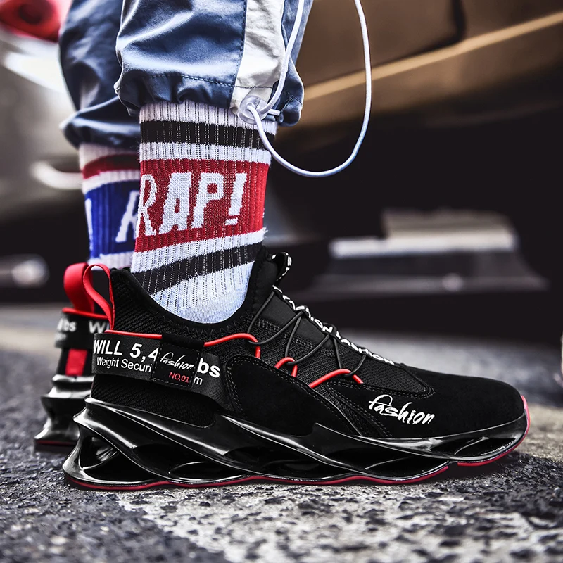 Blade спортивная обувь для мужчин дышащие сетчатые носки кроссовки