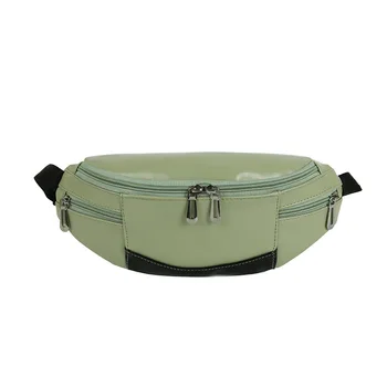 

Women's Fashion Belt Bag Personalized New Colorful PU Leather Fanny Pack Travelling Mobile Phone Crossbody Bags