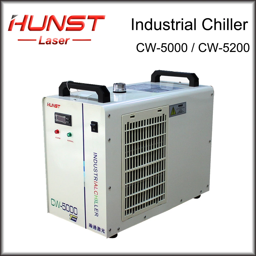 Промышленный водяной охладитель Hunst CW-5000 CW5202 для CO2 лазерной гравировки режущей