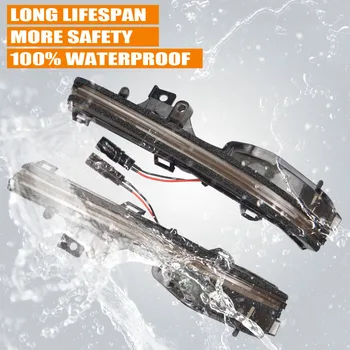 

LED Dynamic Turn Signal Blinker Sequential Side Mirror Indicator Light For Lexus ES XZ10 UX ZA10 RC F LC Z100 LS XF50 2019 2020