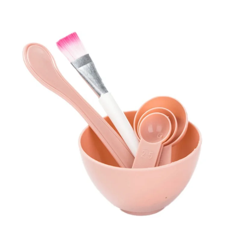 HOT 4 In 1 DIY Mask Bowl With Stick Brush Measuring Spoon Stirring Cosmetic Mixer Face Care Makeup Tool Maquillaje MKXJ HOT 4 In 1 DIY Mask Bowl With Stick Brush Measuring Spoon Stirring Cosmetic Mixer Face Care Makeup Tool Maquillaje MKXJ