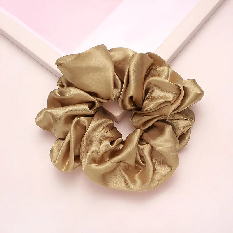 banana hair clips 6 Colors Women Warm Corduroy Big Hair Scrunchies Solid Soft Vintage Hair Gums Striped Fabric Rubber Bands For Hair Bun hair band for ladies Hair Accessories