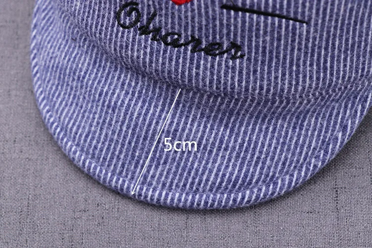 Hylidge Pompom Hat, детская бейсбольная Кепка с вышивкой, милая шапка для маленьких девочек и маленьких девочек, зимние теплые шапки для мальчиков и девочек, 1 шт