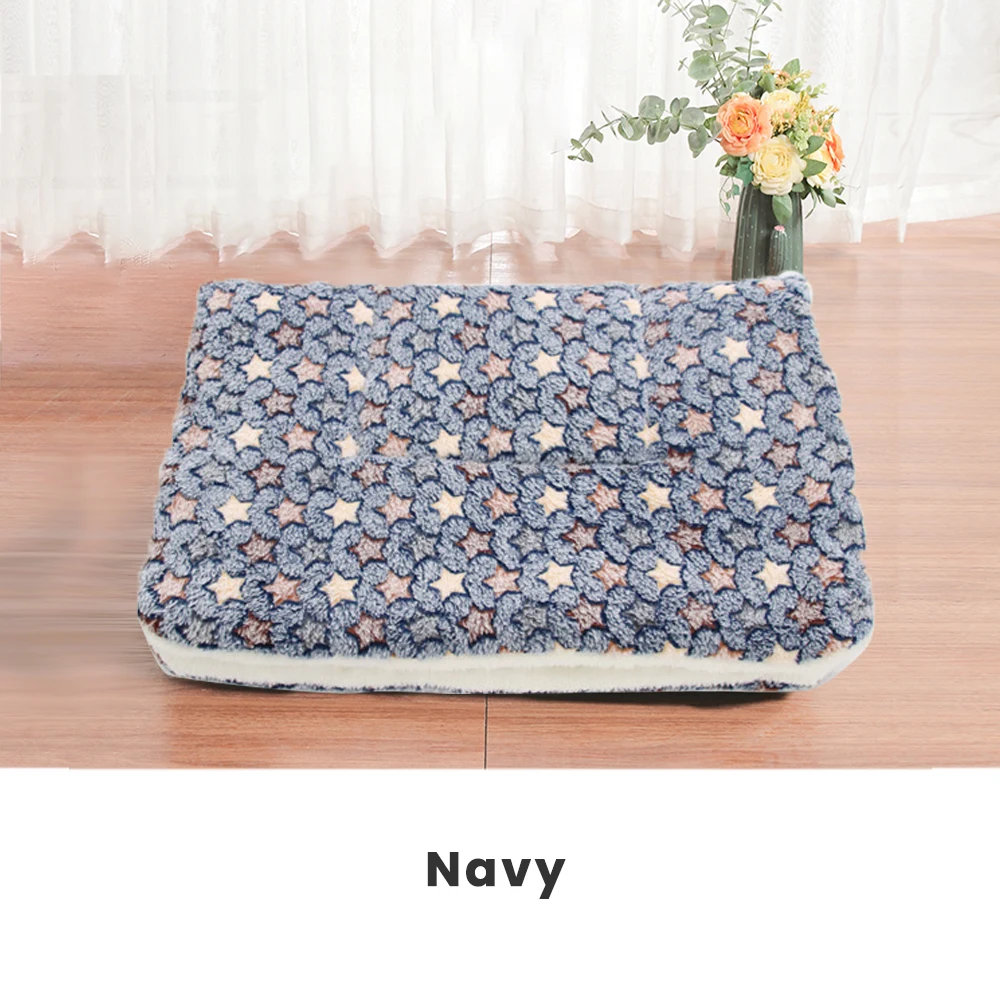 S/M/L/XL/XXL/XXXL утолщенная мягкая флисовая подкладка для домашних питомцев, одеяло для кошек, диванная подушка, домашний моющийся коврик, сохраняющий тепло, коврик для кровати для щенков