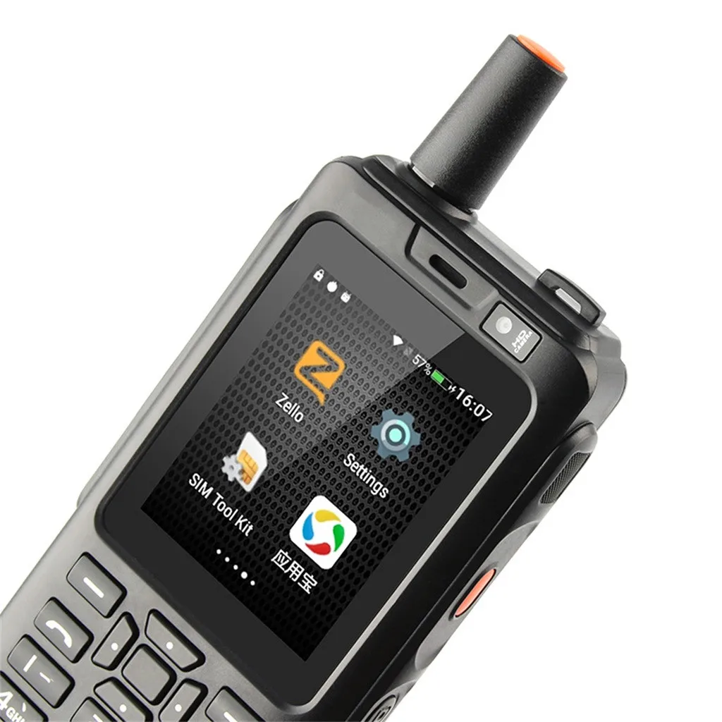 Смартфон оптом UNIWA F40 Zello рация 4G смартфон водонепроницаемый IP65 прочный мобильный телефон лучший подарок