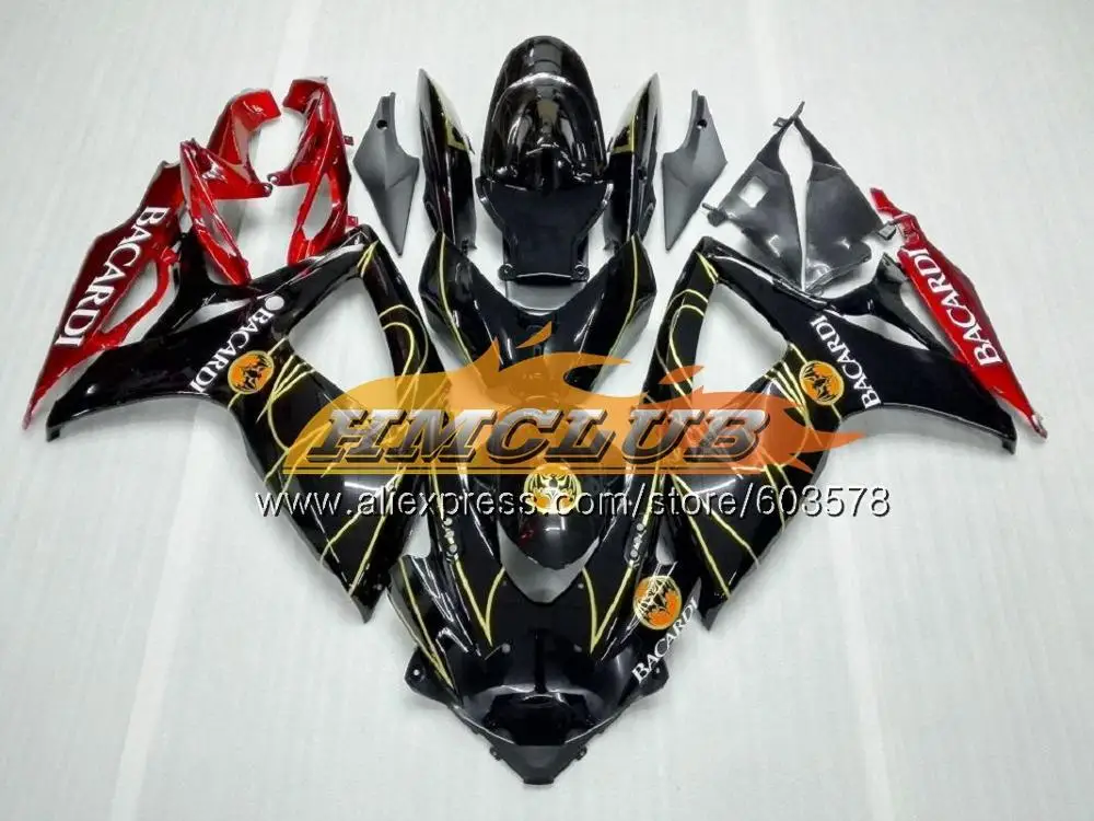 Средства ухода за кожей для SUZUKI GSXR 750 600 GSX R600 GSX-R600 06 07 Lucky белый 6CL. 59 GSXR600 06 07 GSXR-750 K6 GSXR750 2006 2007 обтекатели - Цвет: No. 11