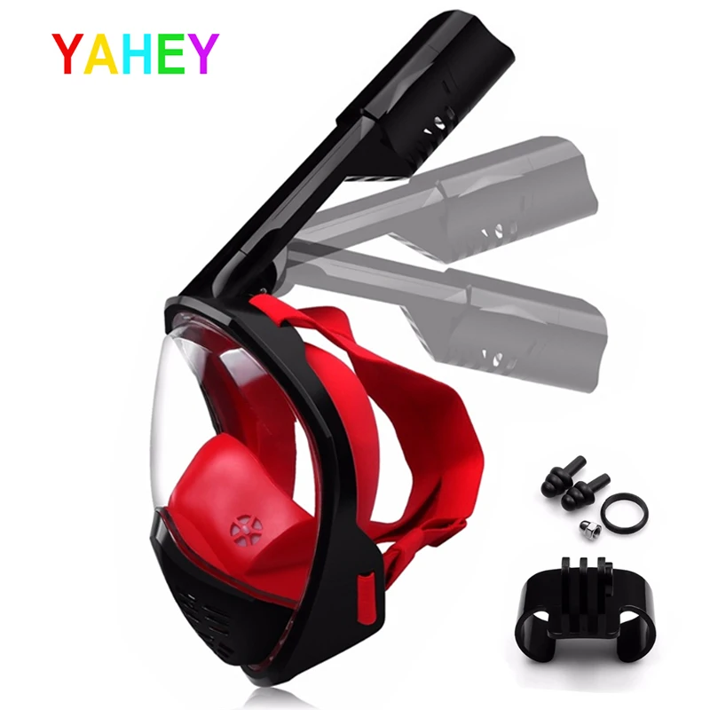 полнолицевая маска для дайвинга камеры GoPro|diving mask|mask underwaterfull face diving mask |